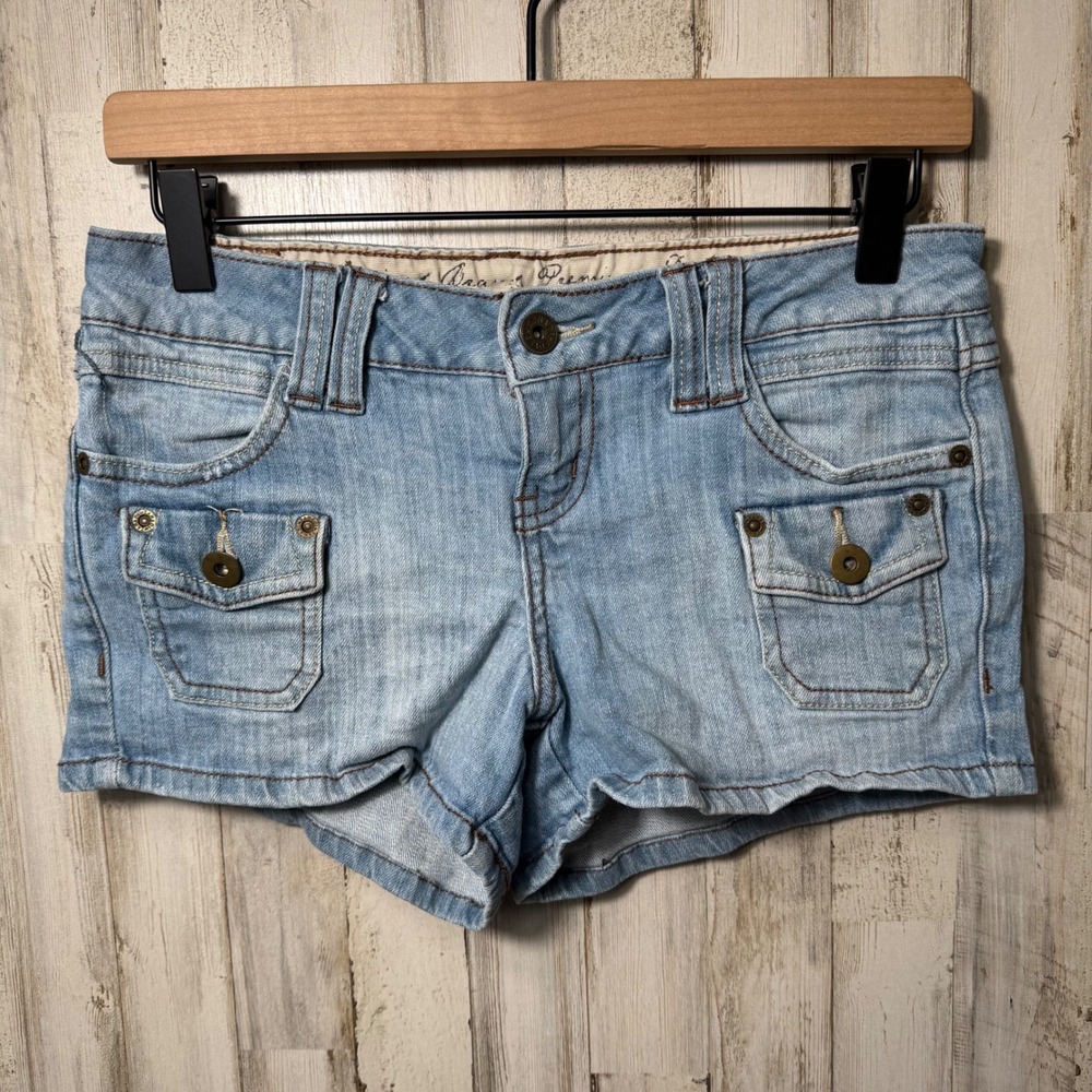 Zana Di Denim Mini Micro Denim Shorts Womens Size 5